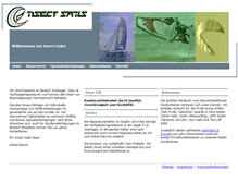 Tablet Screenshot of insect-sails.de
